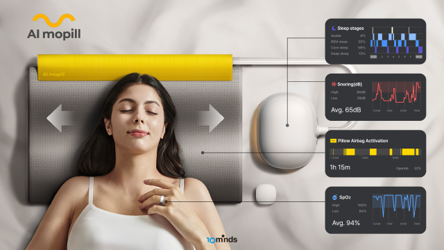 CES가 인정한 수면 과학 기술…더욱 강해진 ‘텐마인즈 AI mopill ’[빛이 나는 비즈]